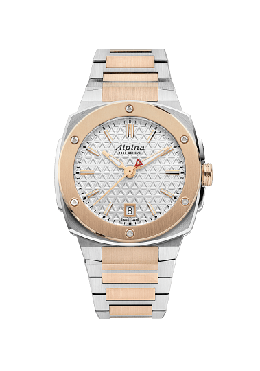 Extreme Lady’s Quartz Two-Tone Stainless Steel Silver Dial Watch – AL-220S2AE2B-Alpina-Renee Taylor Gallery
