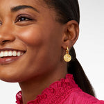 Astor 6-in-1 Charm Earrings - Iridescent Clear Crystal-Julie Vos-Renee Taylor Gallery