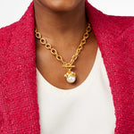 Delphine Pearl Statement Necklace - N467GPL00-Julie Vos-Renee Taylor Gallery