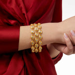Tudor Triple Row Tennis Bracelet - Cubic Zirconia-Julie Vos-Renee Taylor Gallery