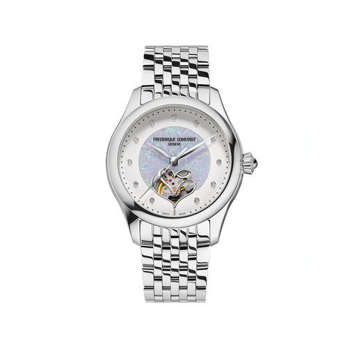 Ladies Automatic Double Heart Beat (OPAL) - FC-313OBD3B6B-Frederique Constant-Renee Taylor Gallery