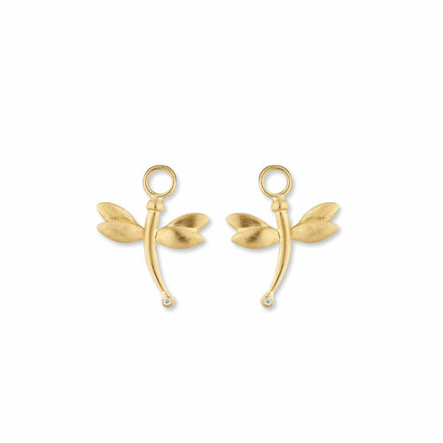 Floating Charms Dragonfly with Diamond by Lika Behar