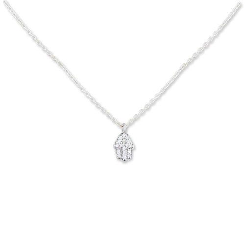 Hamsa Pendant with Diamond by Lika Behar