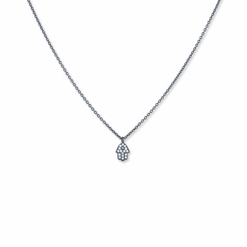 Hamsa Pendant with Diamond by Lika Behar