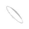 14K White Gold Round Diamond Flexible Bangle Bracelet - FSBG5007S8W-iDD-Renee Taylor Gallery