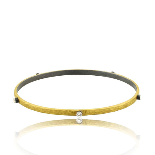 Fusion Bangle with Sapphire by Lika Behar