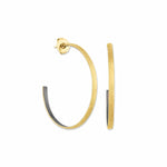 50 MM Gold Fusion Hoops by Lika Behar
