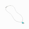 Fleur-de-Lis Solitaire Iridescent Montana Necklace - N377SIPE00-Julie Vos-Renee Taylor Gallery