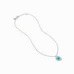 Fleur-de-Lis Solitaire Iridescent Montana Necklace - N377SIPE00-Julie Vos-Renee Taylor Gallery