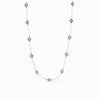 Florentine Demi Delicate Station Necklace-Silver - N303S00-Julie Vos-Renee Taylor Gallery