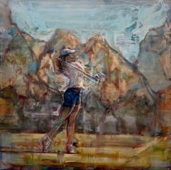 "Follow Through"-Stuart Yankell-Renee Taylor Gallery