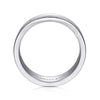 14K White Gold 7mm - High Polished Men's Wedding Band - MBH0140-70W4JJJ-Gabriel & Co.-Renee Taylor Gallery