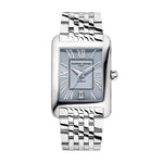 Frederique Constant Classics Carrée Automatic FC-303RLB4C6B ice blue dial stainless steel bracelet