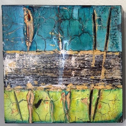 "Friends I" (a)-Adrienne Wannamaker-Renee Taylor Gallery