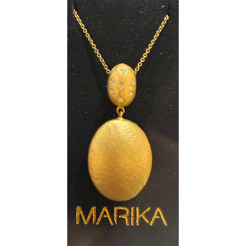 14K Gold & Diamond Necklace - M5565-Marika-Renee Taylor Gallery