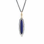 Giza Necklace with Lapis & Diamond & Sapphire by Lika Behar