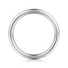 14K White Gold Wedding Band - WB16571O12W4JJJ-Gabriel & Co.-Renee Taylor Gallery