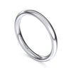 14K White Gold Wedding Band - WB16571O12W4JJJ-Gabriel & Co.-Renee Taylor Gallery
