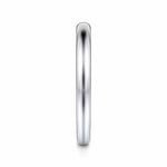 14K White Gold Wedding Band - WB16571O12W4JJJ-Gabriel & Co.-Renee Taylor Gallery