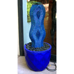 "Garden Guardian" Blue-Damien Jones-Renee Taylor Gallery