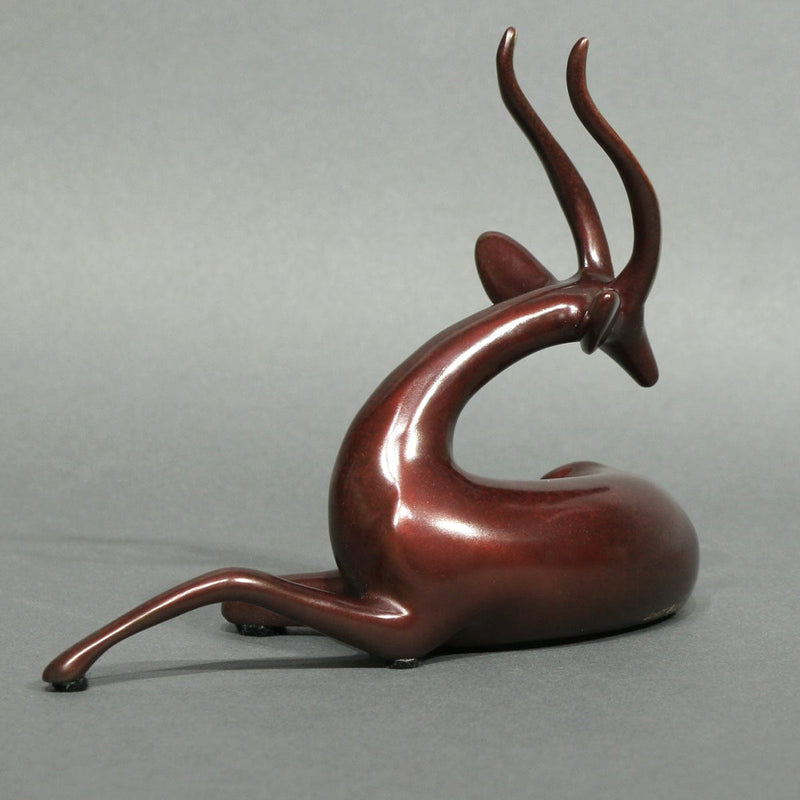 "Reclining Gerenuk"-Loet Vanderveen-Renee Taylor Gallery