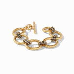 SoHo Link Bracelet - Mixed Metal-Julie Vos-Renee Taylor Gallery