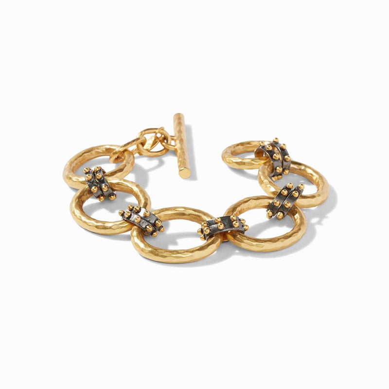 SoHo Link Bracelet - Mixed Metal-Julie Vos-Renee Taylor Gallery