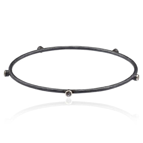 Hammered Bangle by Lika Behar