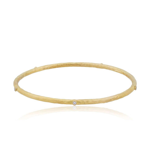 Hammered Bangle by Lika Behar
