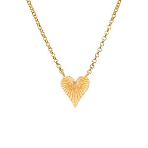 Heart Of Joy 16"/18" 24K Gold Vermeil Necklace-Joyla-Renee Taylor Gallery