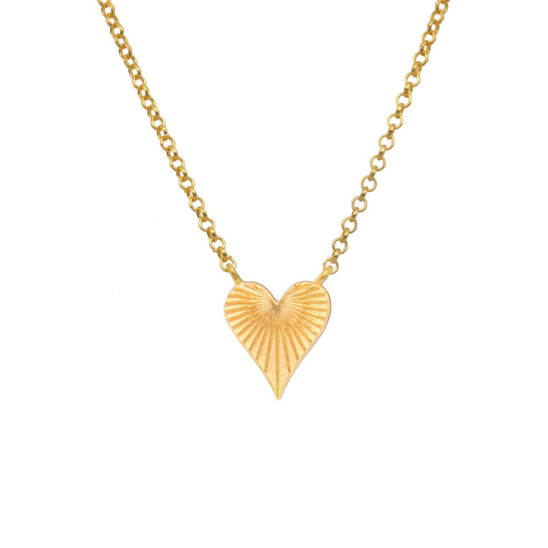 Heart Of Joy 16"/18" 24K Gold Vermeil Necklace-Joyla-Renee Taylor Gallery