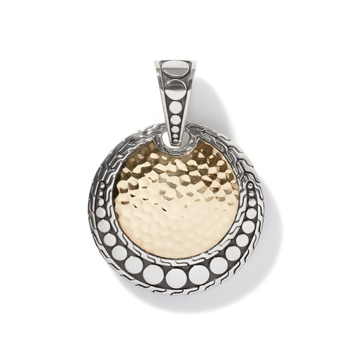 Palu Dot Hammered Enhancer - HZ30071-John Hardy-Renee Taylor Gallery