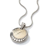 Palu Dot Hammered Enhancer - HZ30071-John Hardy-Renee Taylor Gallery