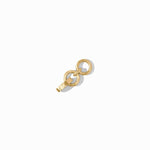Hammered Link Extender - 1 inch-Gold - A050G00-Julie Vos-Renee Taylor Gallery