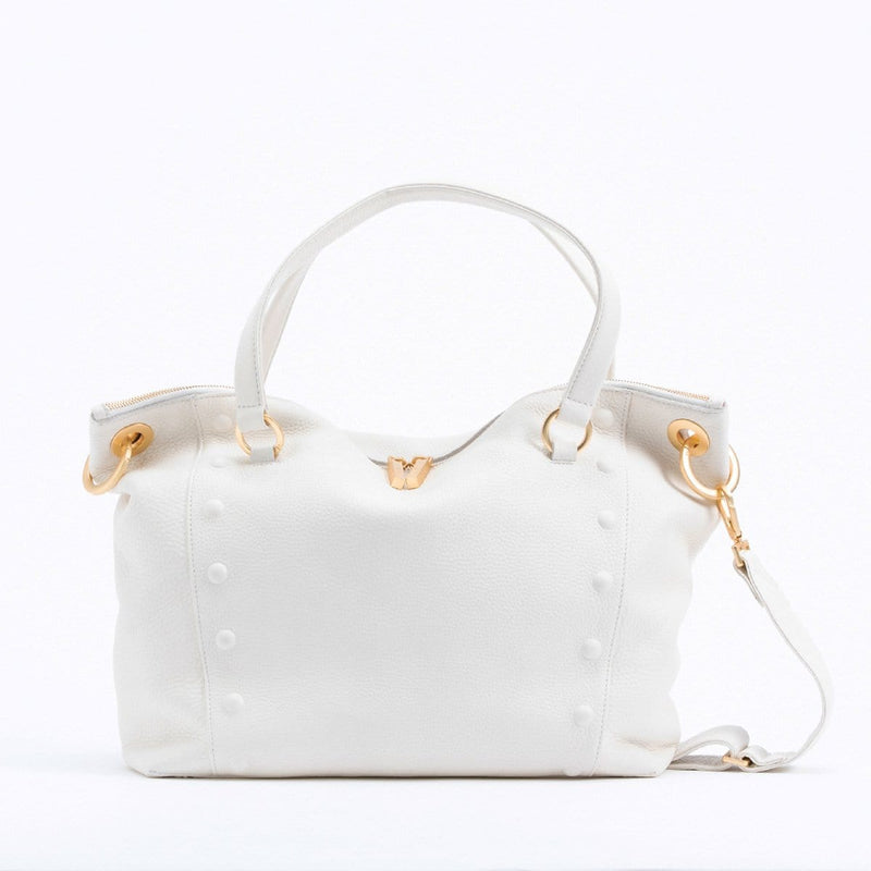 DANIEL LRG - Marshmallow White/Brushed Gold-Hammitt-Renee Taylor Gallery