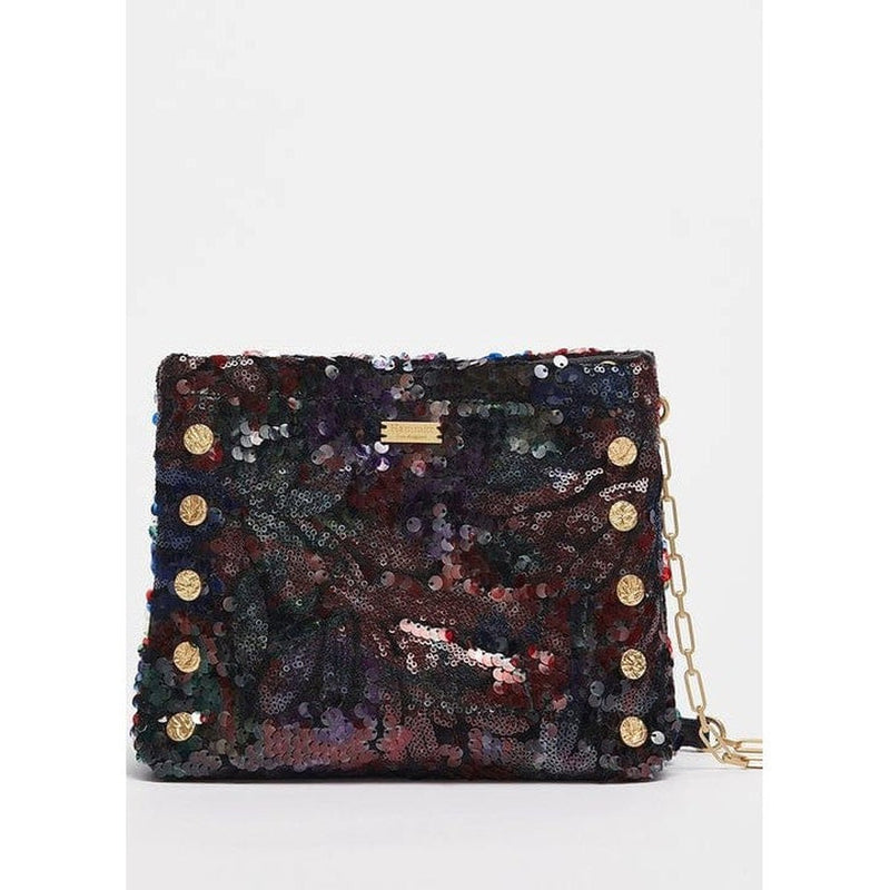 DUKE - Black/Brushed Gold Chain Strap-Hammitt-Renee Taylor Gallery