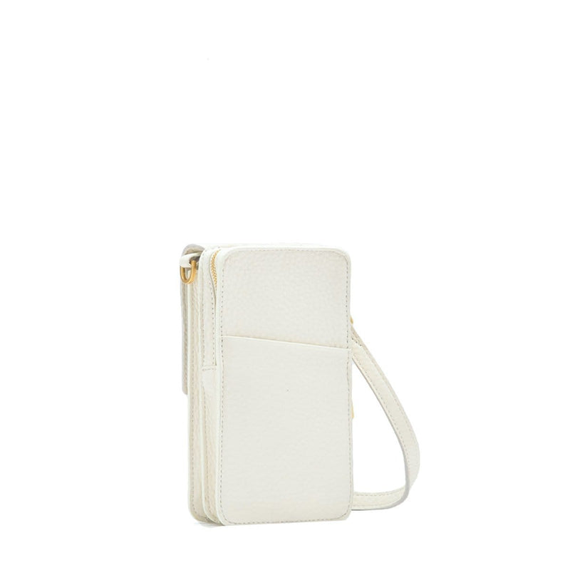 310 Wallet & Phone Case - Marshmallow White/Brushed Gold-Hammitt-Renee Taylor Gallery