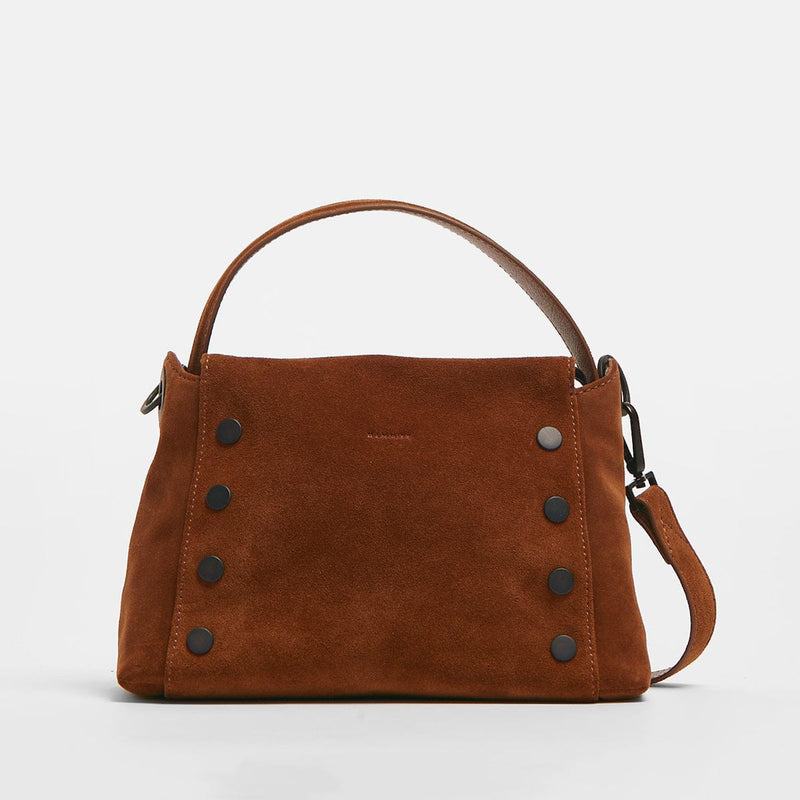 Bryant Medium Handbag - Mahogany Suede BZ-Hammitt-Renee Taylor Gallery