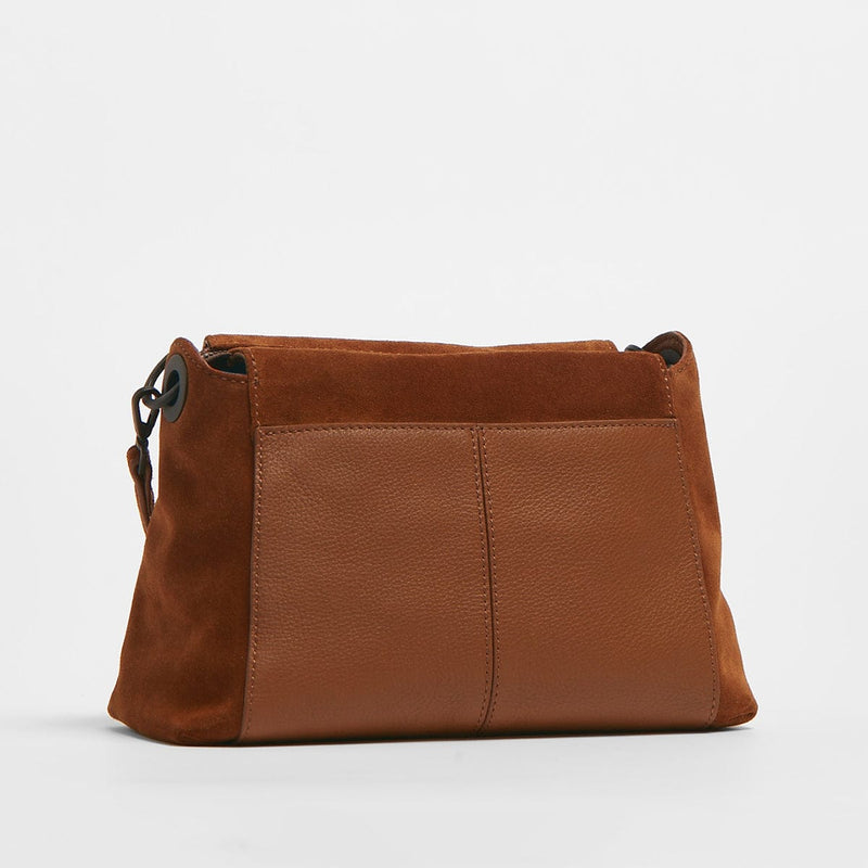 Bryant Medium Handbag - Mahogany Suede BZ-Hammitt-Renee Taylor Gallery