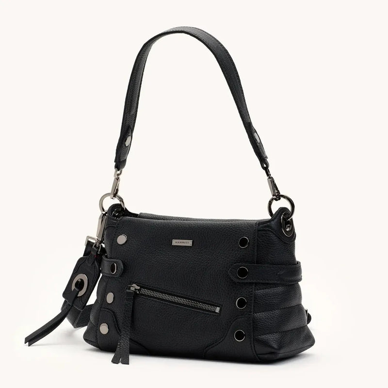 BRYANT MED - Moto Black/Gunmetal-Hammitt-Renee Taylor Gallery