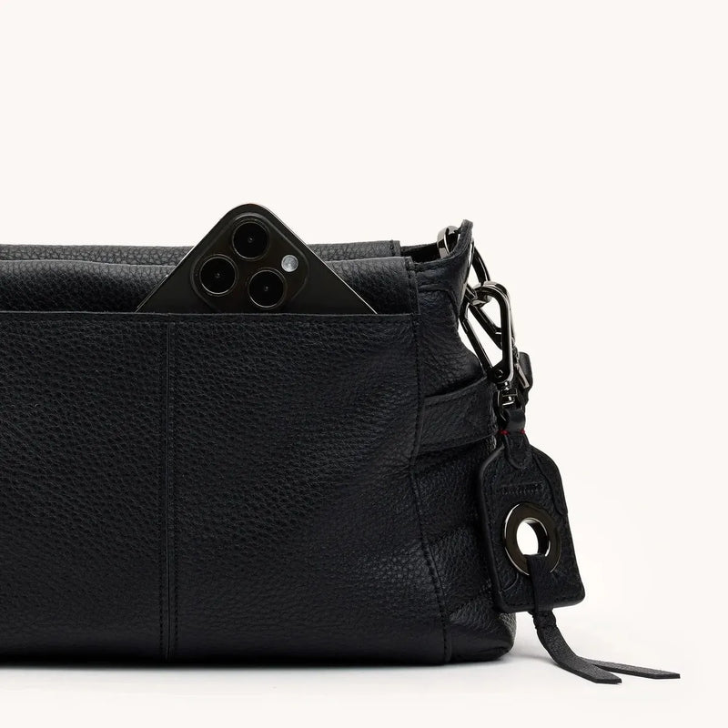 BRYANT MED - Moto Black/Gunmetal-Hammitt-Renee Taylor Gallery