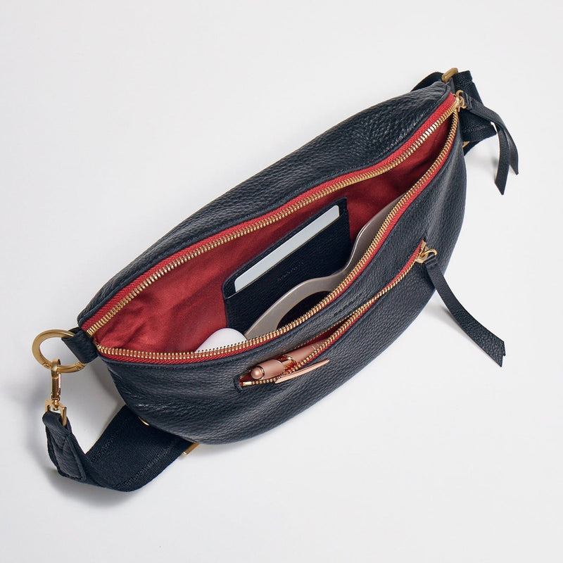 Charles Belt Bag - Charles Blk BG R Zip-Hammitt-Renee Taylor Gallery
