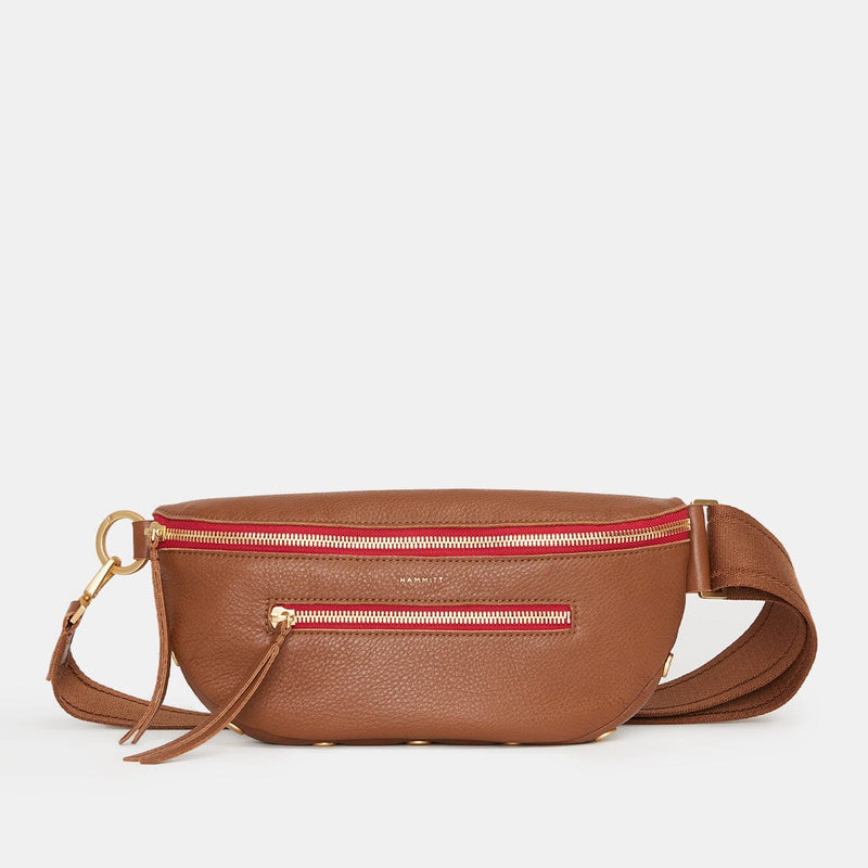 Charles Crossbody - Charles Crossbody Mahogany Pebble BG-Hammitt-Renee Taylor Gallery