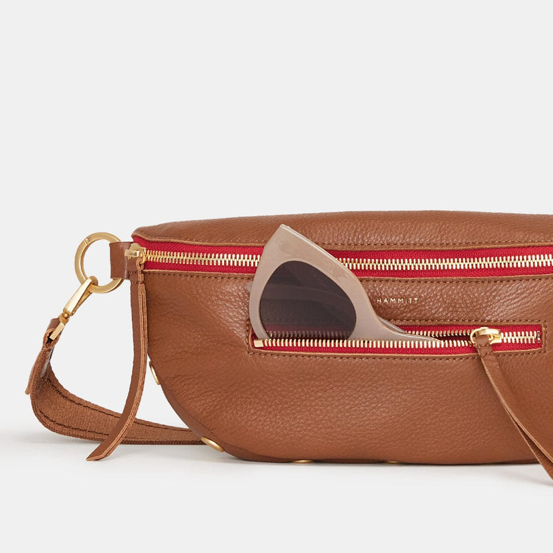 Charles Crossbody - Charles Crossbody Mahogany Pebble BG-Hammitt-Renee Taylor Gallery