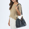 DANIEL LRG - Black/Brushed Gold Red Zip-Hammitt-Renee Taylor Gallery