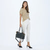 DANIEL LRG - Black/Brushed Gold Red Zip-Hammitt-Renee Taylor Gallery