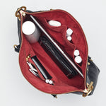 DANIEL LRG - Black/Brushed Gold Red Zip-Hammitt-Renee Taylor Gallery