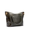DANIEL LRG - Manhattan Crocco/Brushed Gold-Hammitt-Renee Taylor Gallery