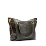 DANIEL LRG - Manhattan Crocco/Brushed Gold-Hammitt-Renee Taylor Gallery