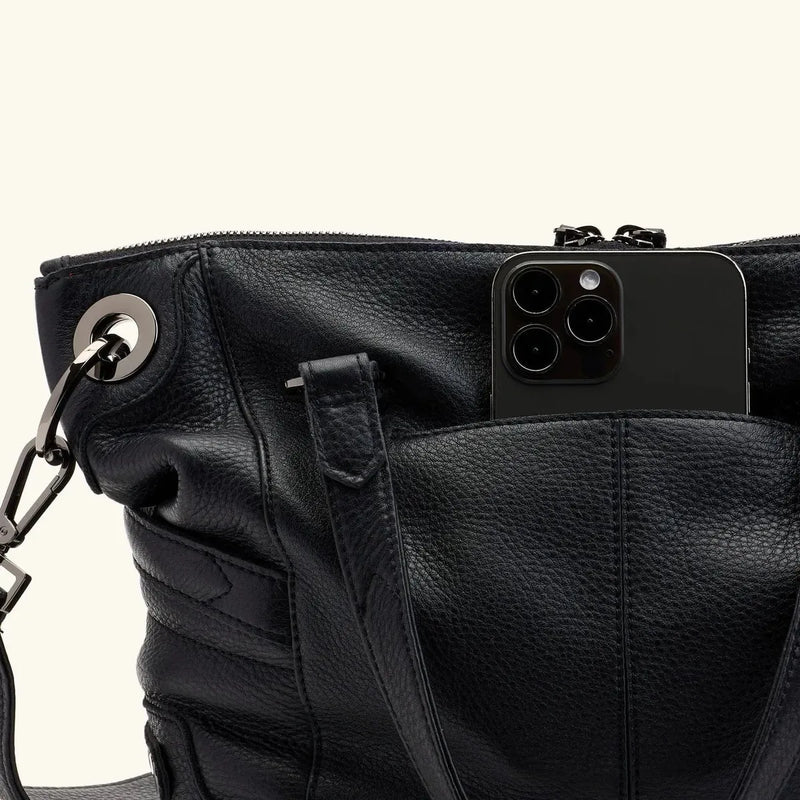 DANIEL MED - Moto Black/Gunmetal-Hammitt-Renee Taylor Gallery